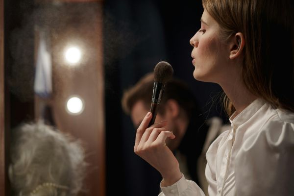 Blush Draping Technique