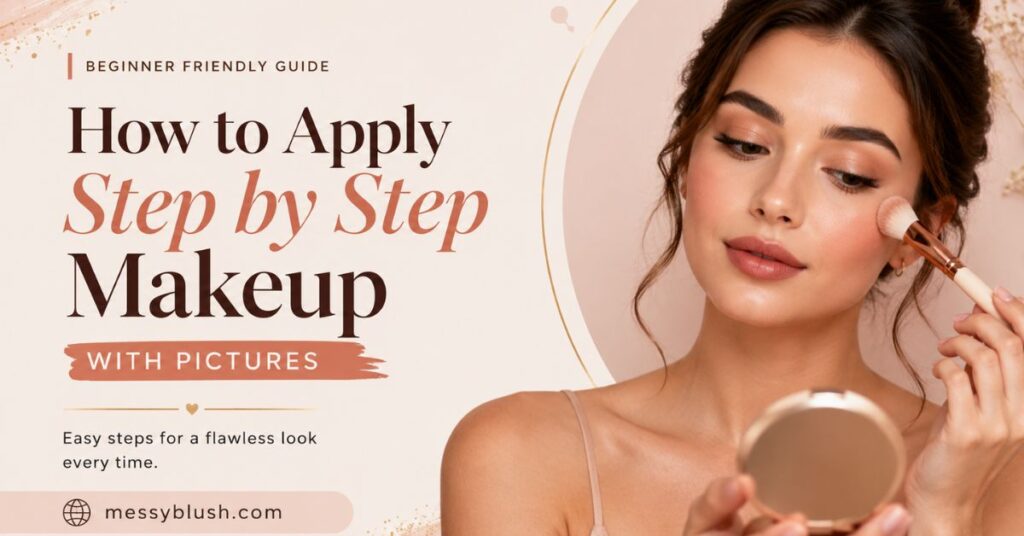 How to Apply Step by Step Makeup with Pictures
