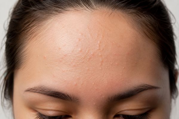 How to Reduce Bumpy Skin Texture on Forehead