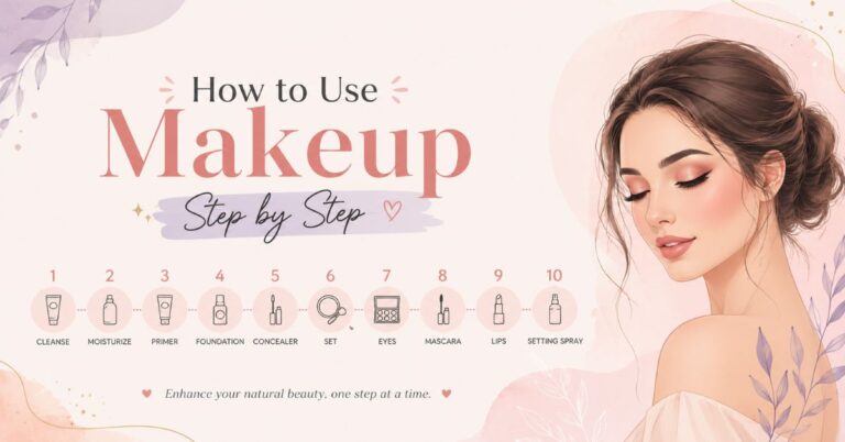 How to Use Makeup Step by Step