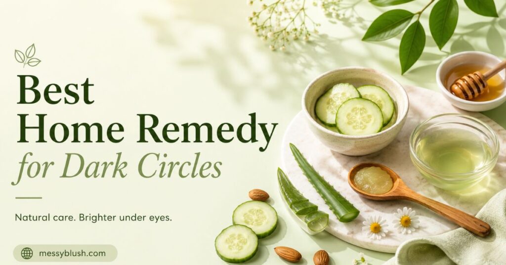 Best Home Remedy for Dark Circles