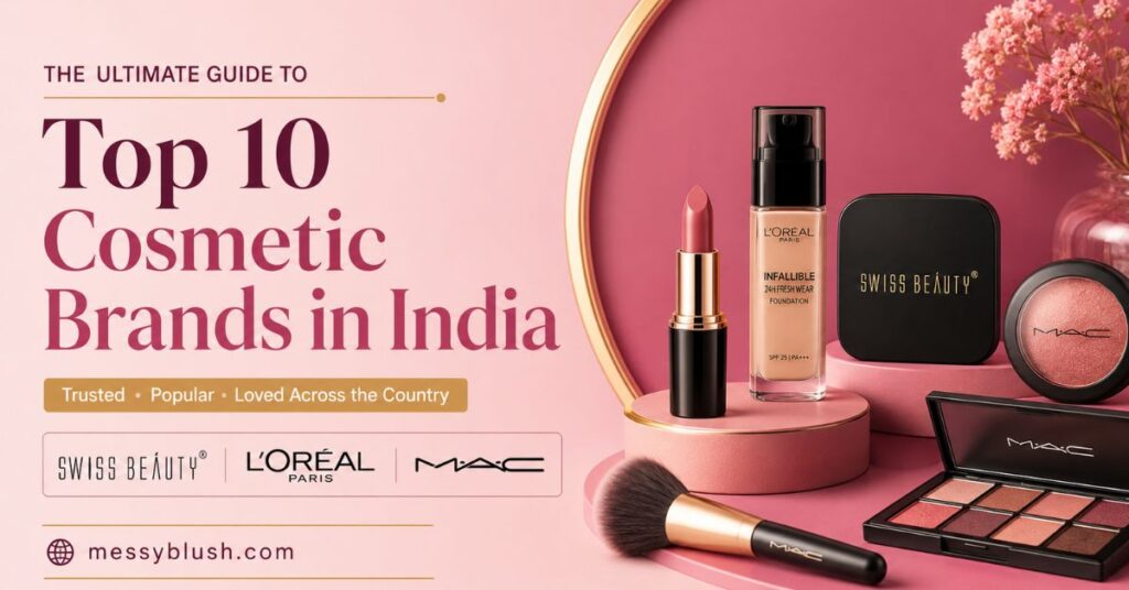 Top 10 Cosmetic Brands in India